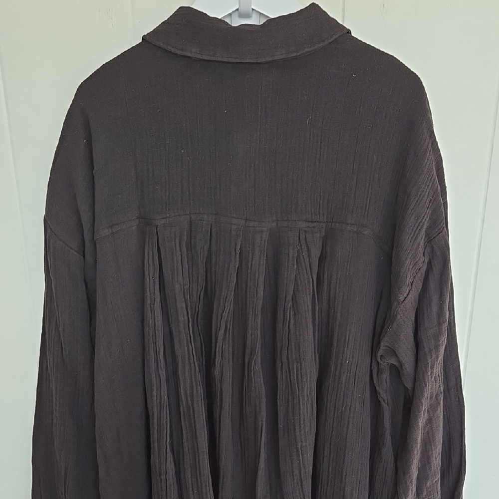 Free People The Voyager Shirtdress Size M - Picture 12 of 16